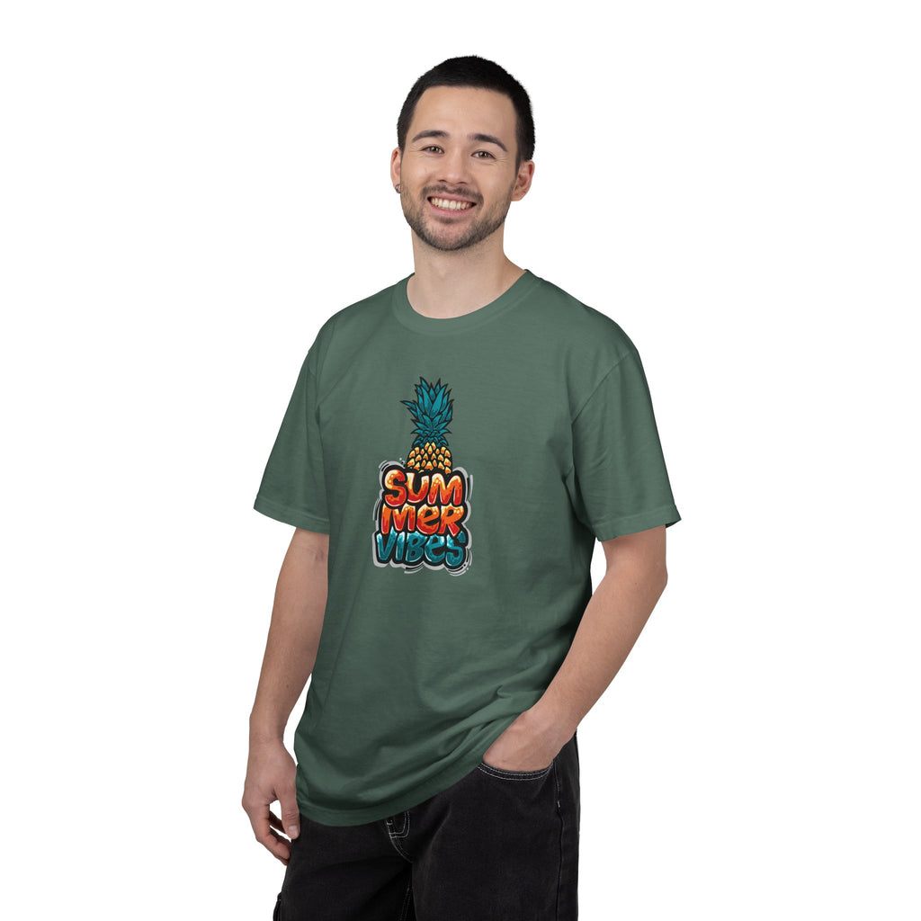 "Summer Vibes" Pineapple Graphic Tee