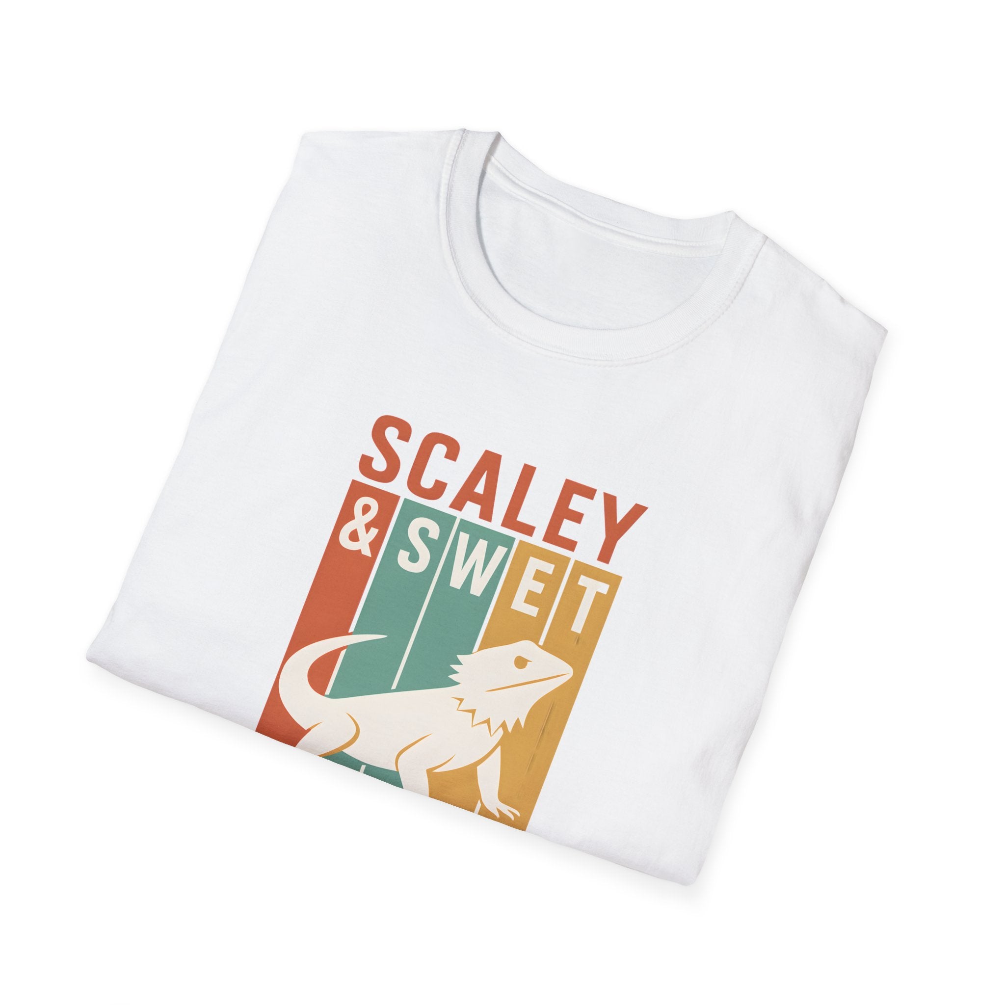 Scaley & Sweet Bearded Dragon T-Shirt — Retro Reptile Lover Tee