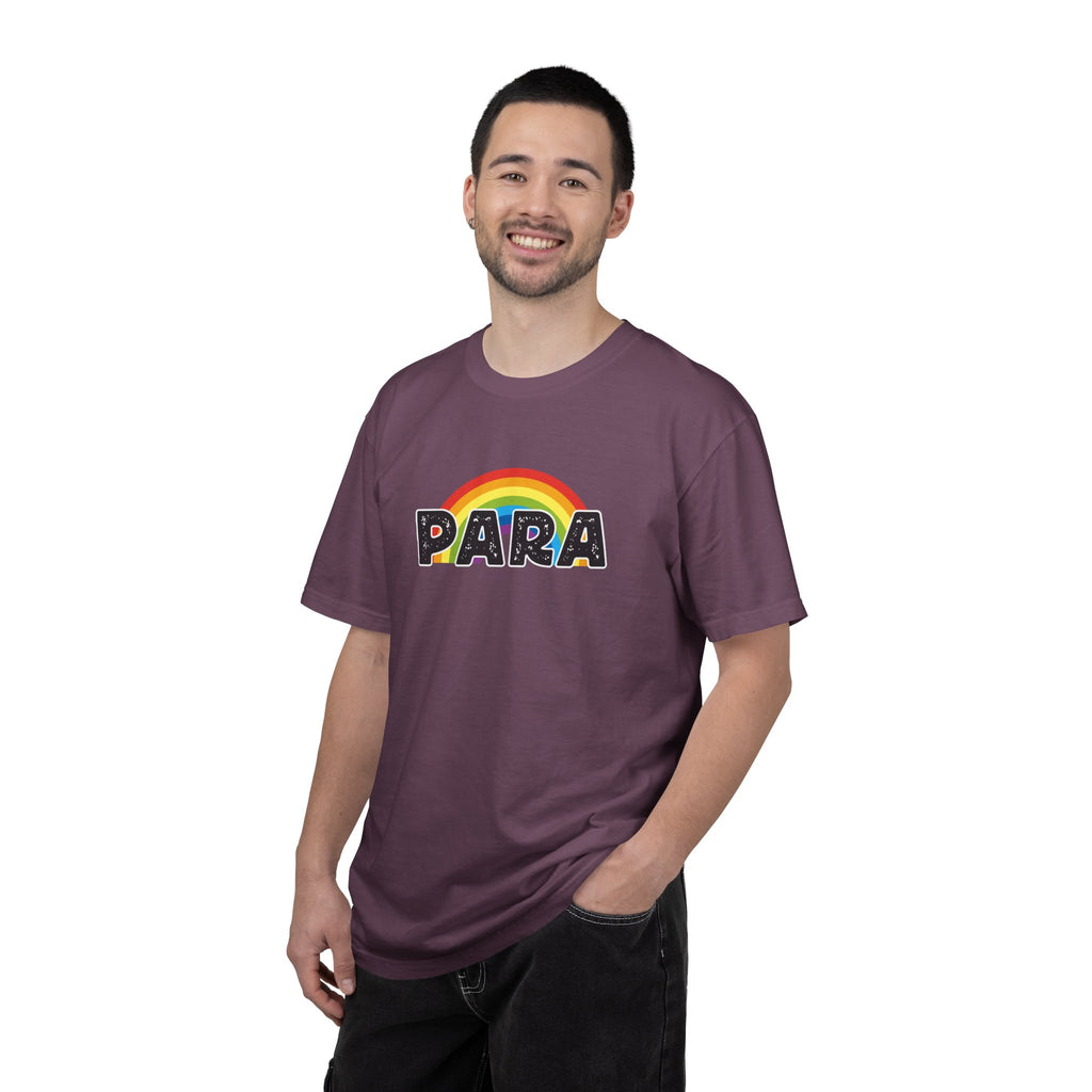 PARA Rainbow Graphic T-Shirt – Colorful Pride-Inspired Lettering