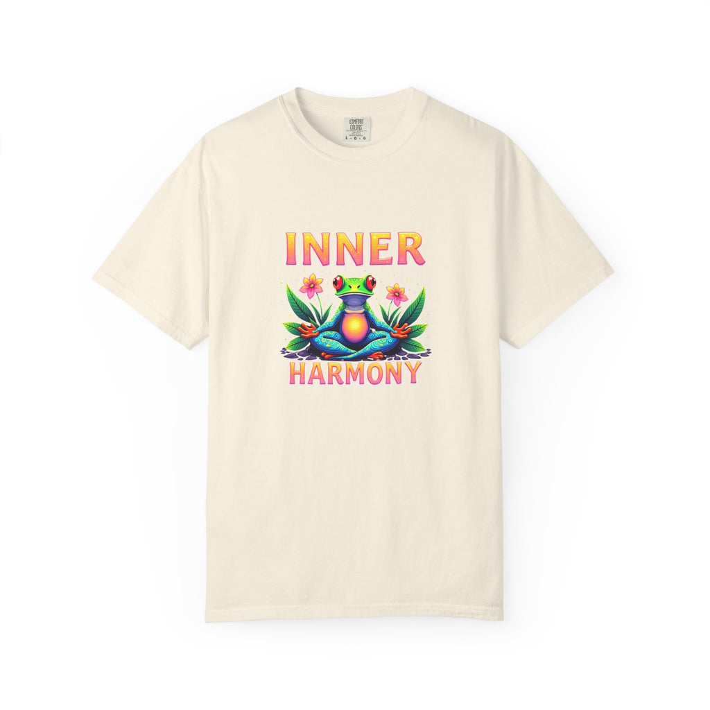 Inner Harmony Frog T-Shirt – Meditation Yoga Graphic Tee