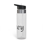 Personalized Script Name Sport Bottle — 20oz Clear Tritan Water Bottle