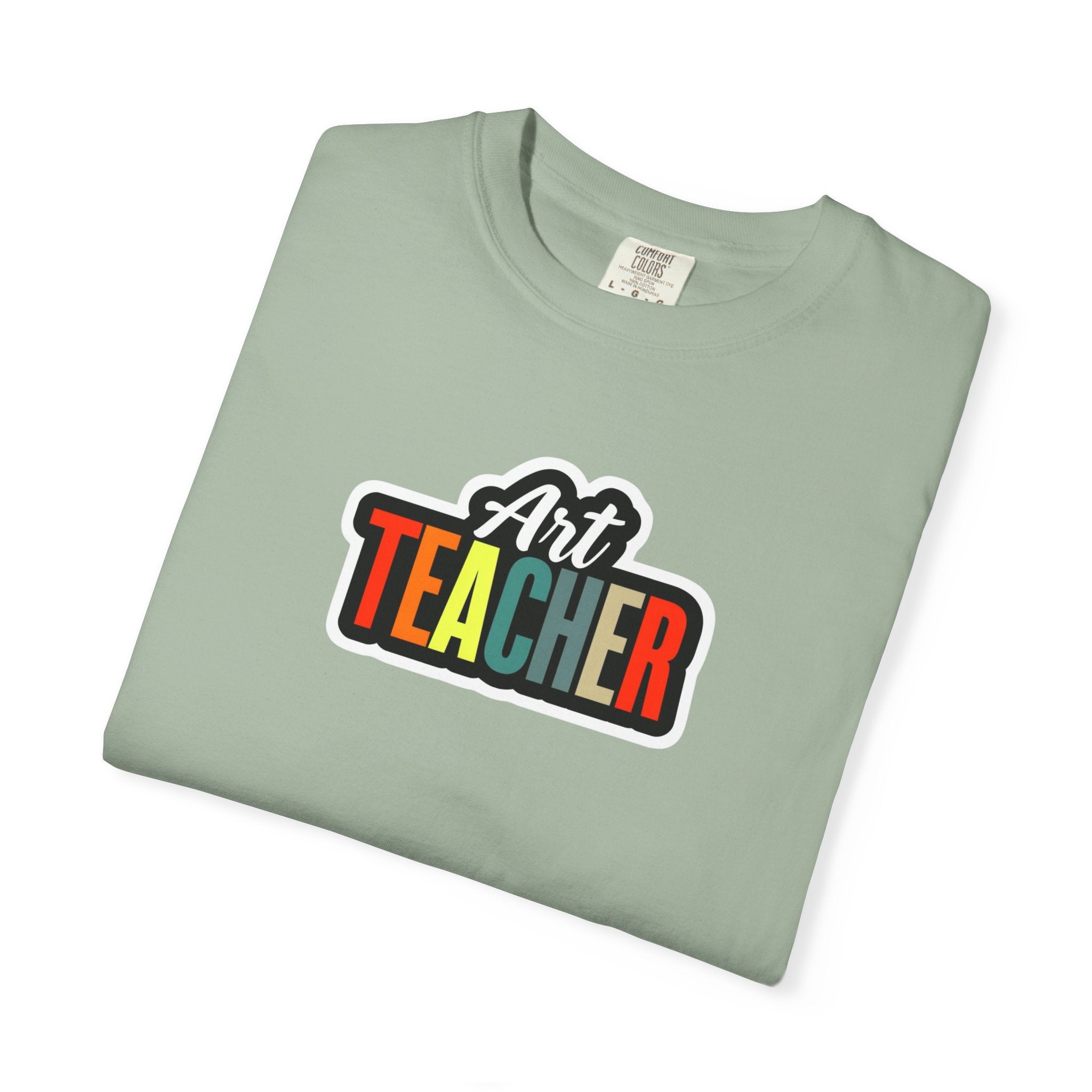 Art Teacher T‑Shirt — "Art is My Voice" Colorful Teacher Shirt