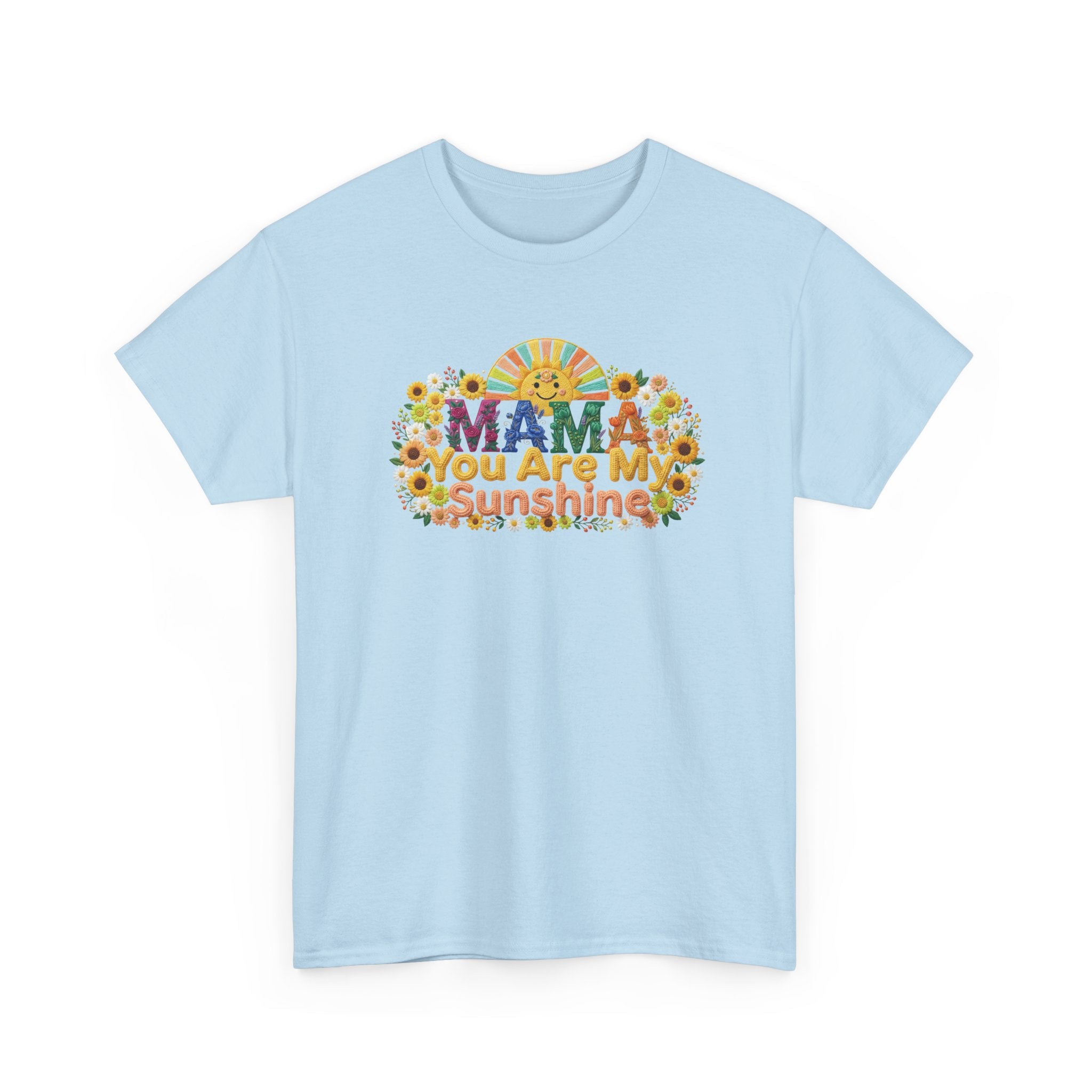 Mama You Are My Sunshine T-Shirt — Floral Retro Mother's Day Tee