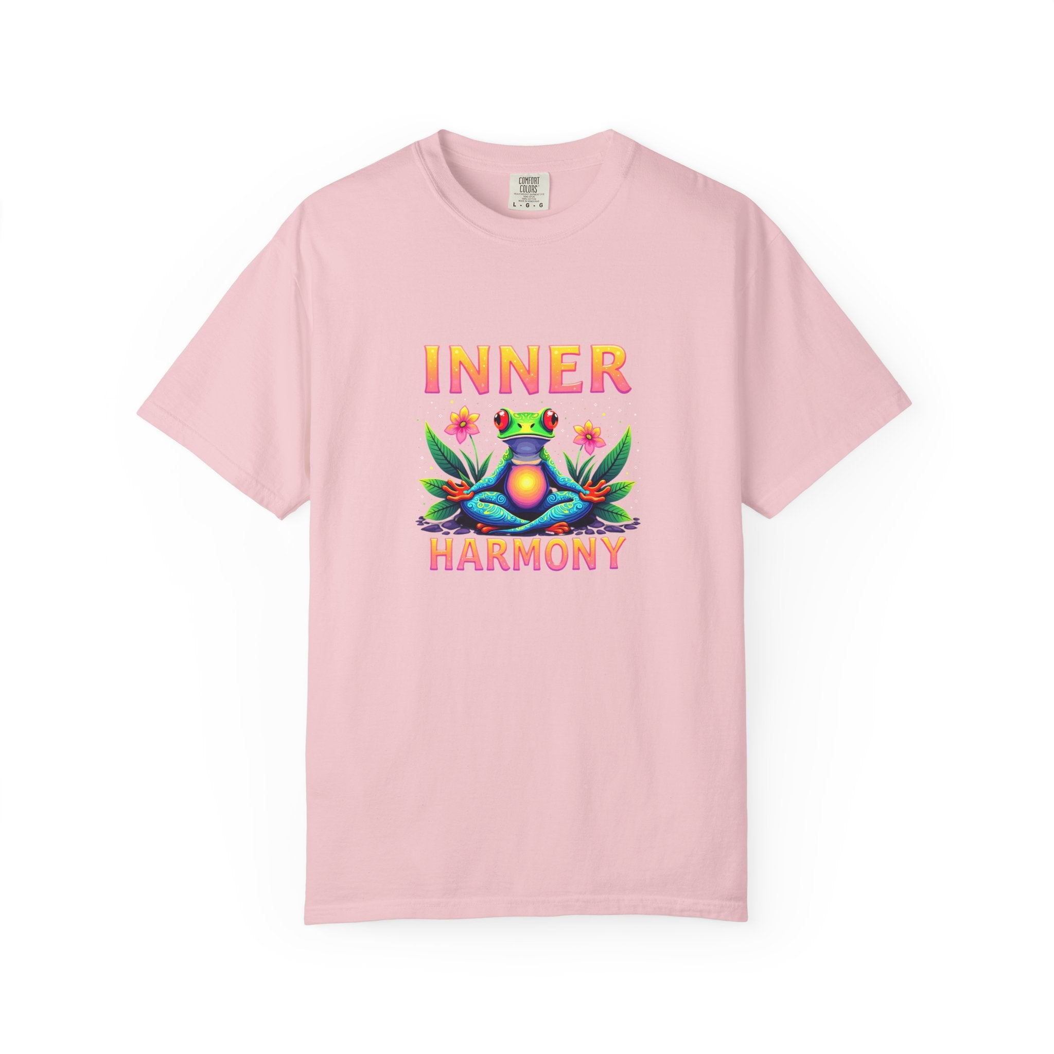 Inner Harmony Frog T-Shirt – Meditation Yoga Graphic Tee