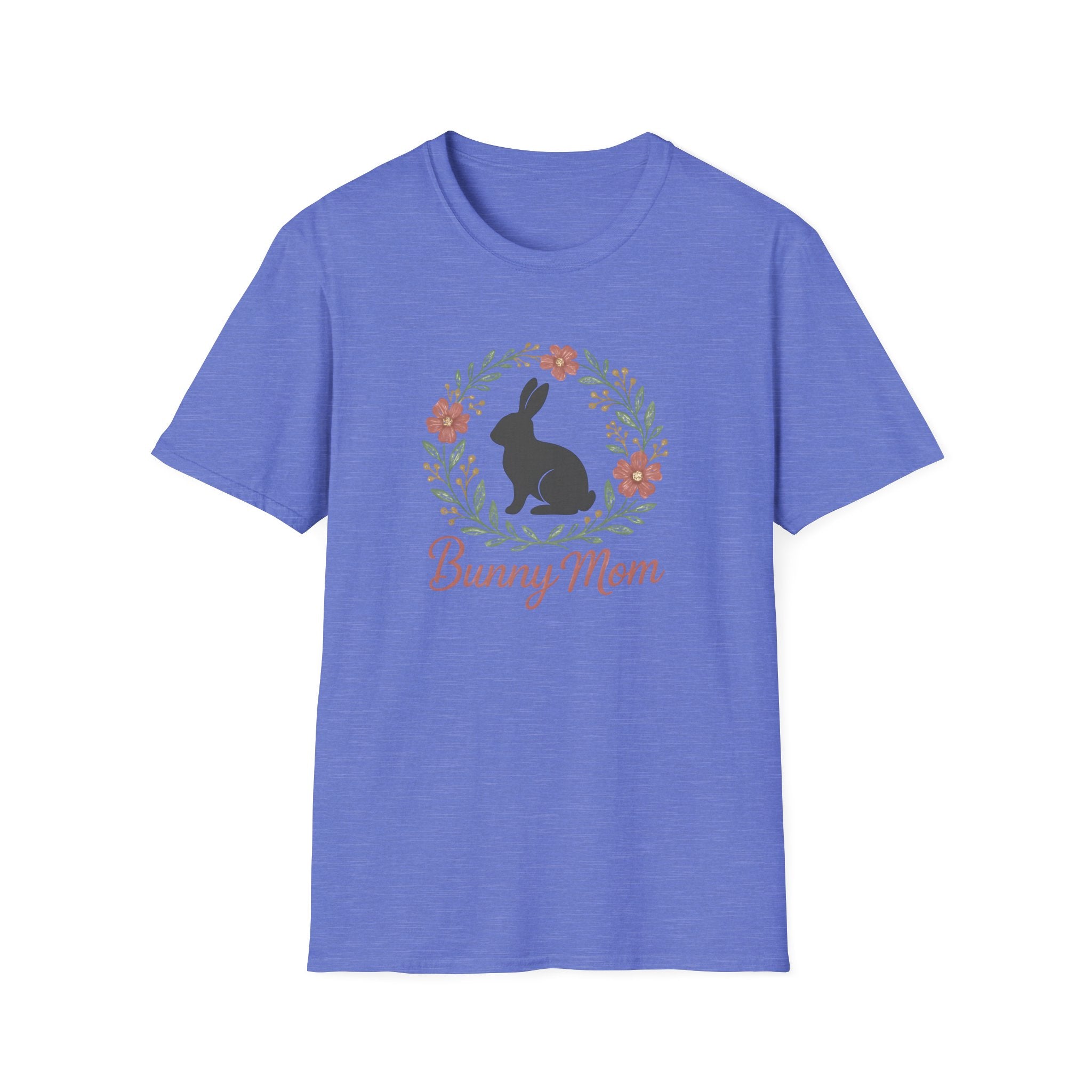 Bunny Mom T-Shirt — Floral Rabbit Mother's Day Tee