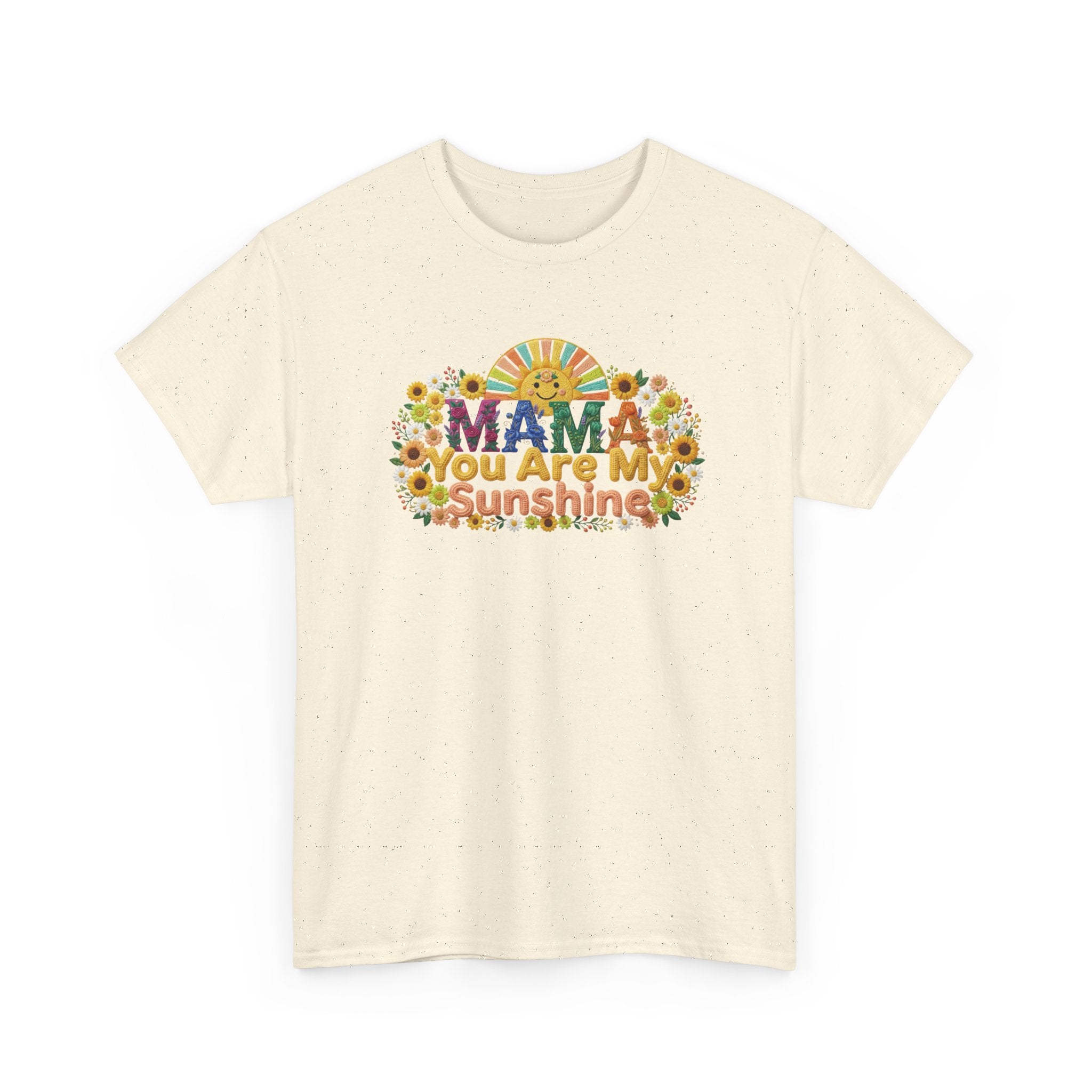 Mama You Are My Sunshine T-Shirt — Floral Retro Mother's Day Tee