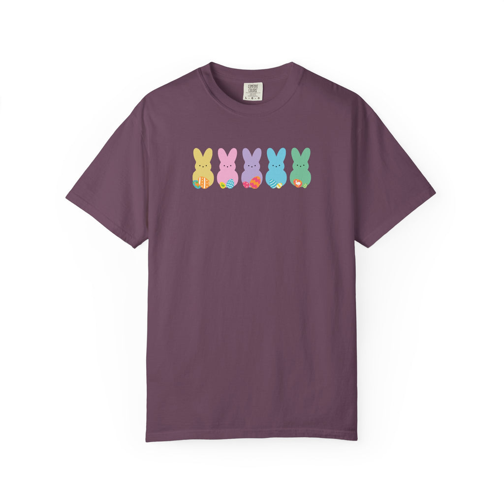 Easter Pastel Bunny Row T-Shirt