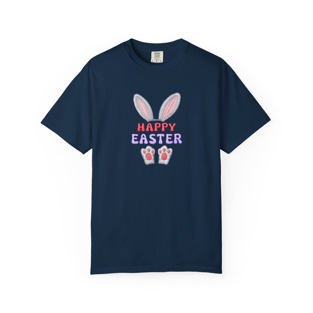Happy Easter Bunny Ears T-Shirt — Cute Pastel Holiday Tee