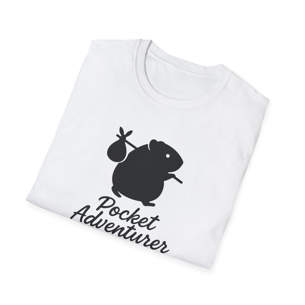 Pocket Adventurer T-Shirt — Cute Hiking Mouse Graphic Tee