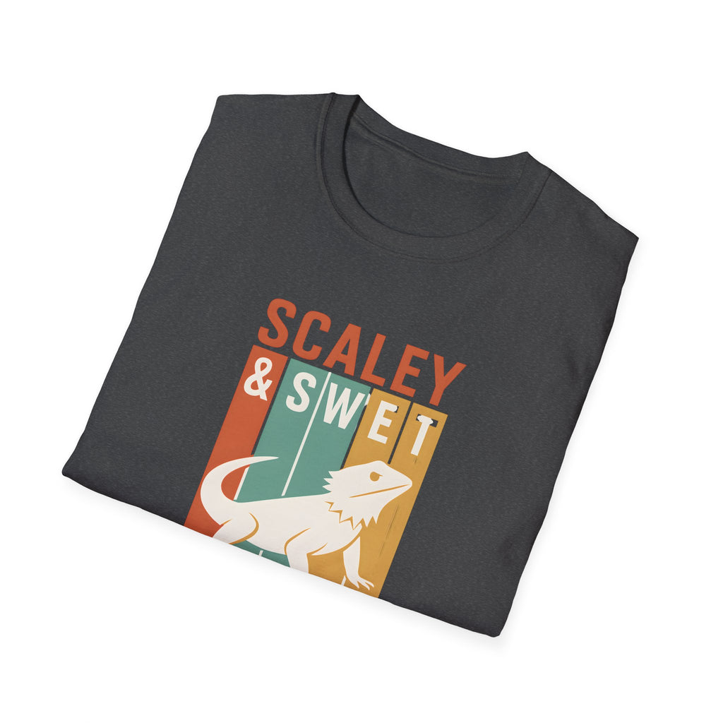 Scaley & Sweet Bearded Dragon T-Shirt — Retro Reptile Lover Tee