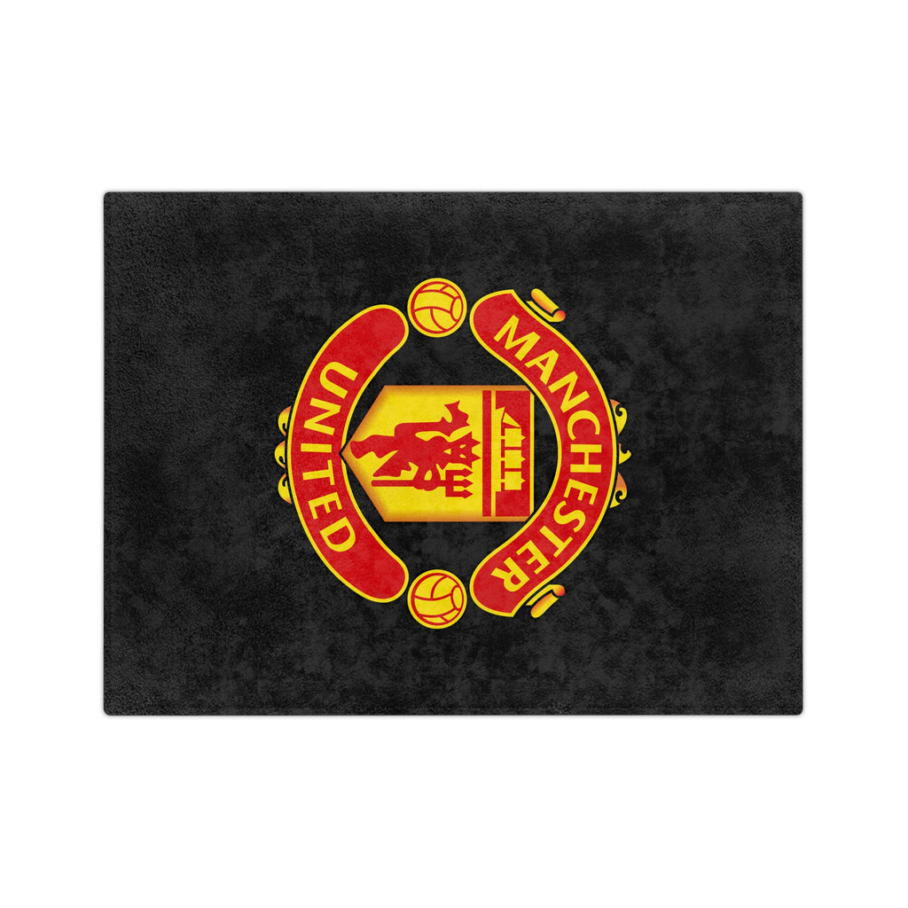 Manchester United Velveteen Microfiber Blanket —