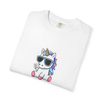 Unicorn Chill T-Shirt — Cute Sunglasses Unicorn Graphic Tee