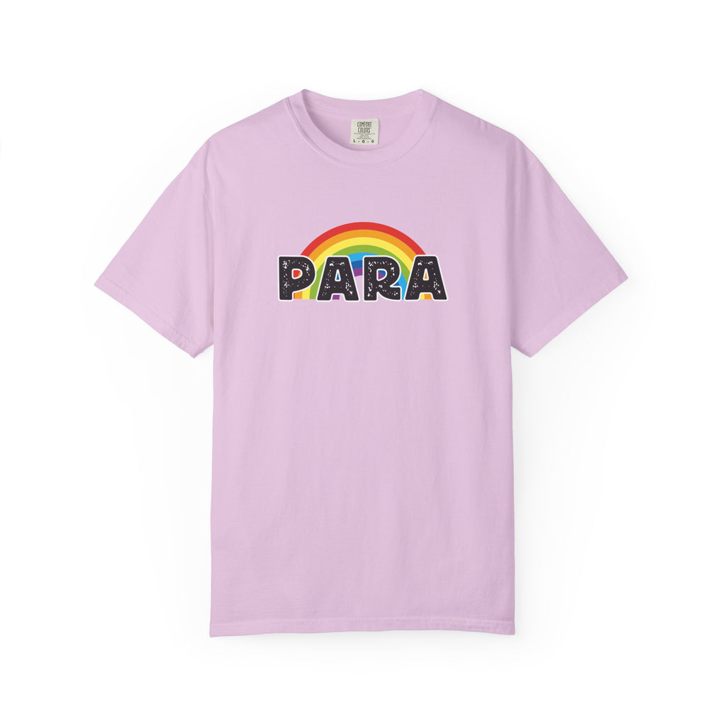 PARA Rainbow Graphic T-Shirt – Colorful Pride-Inspired Lettering