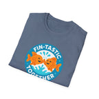 T-Shirt — "Fin-Tastic Together" Cute Goldfish Couple Graphic Tee