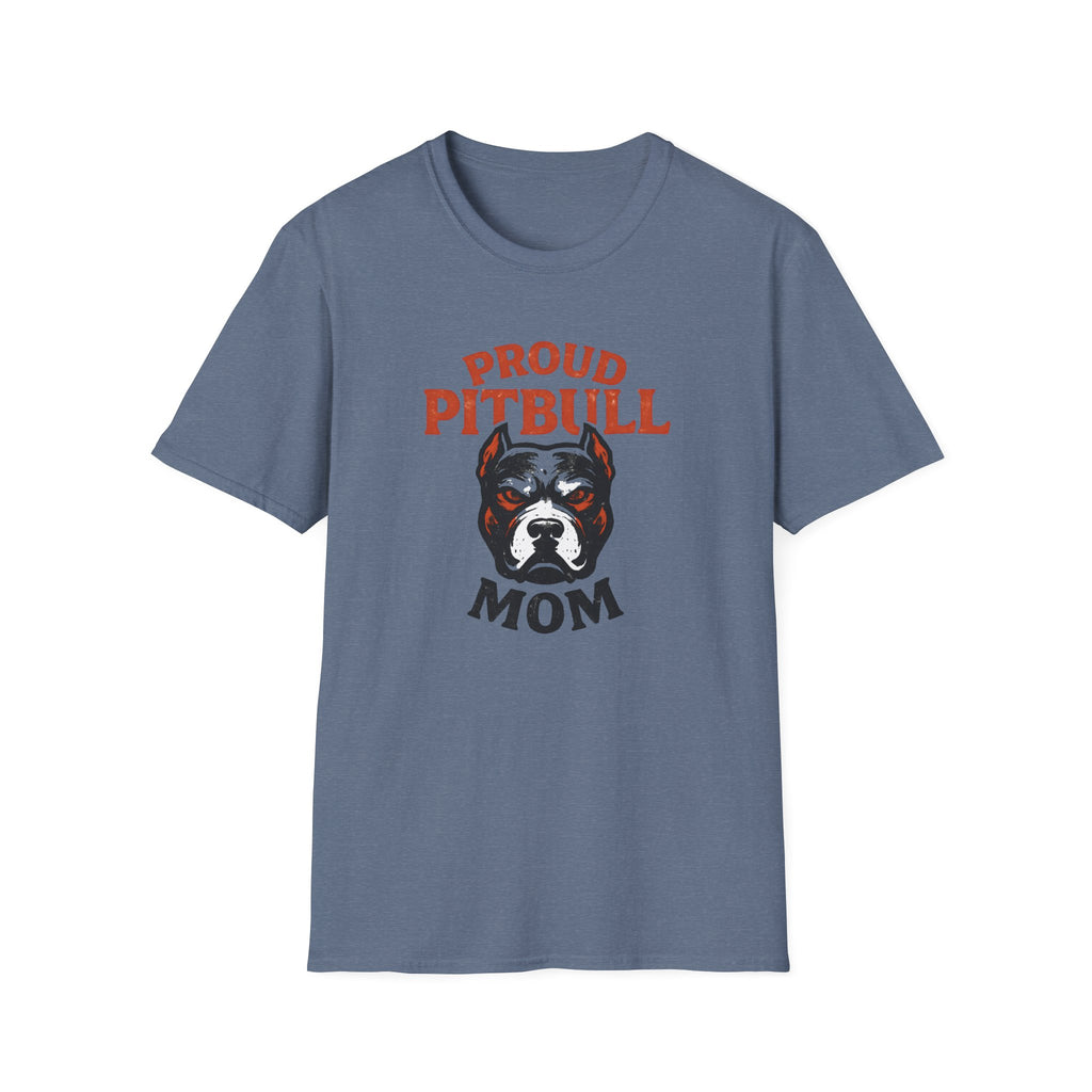 Proud Pitbull Mom T-Shirt — Pit Bull Mom Graphic Tee