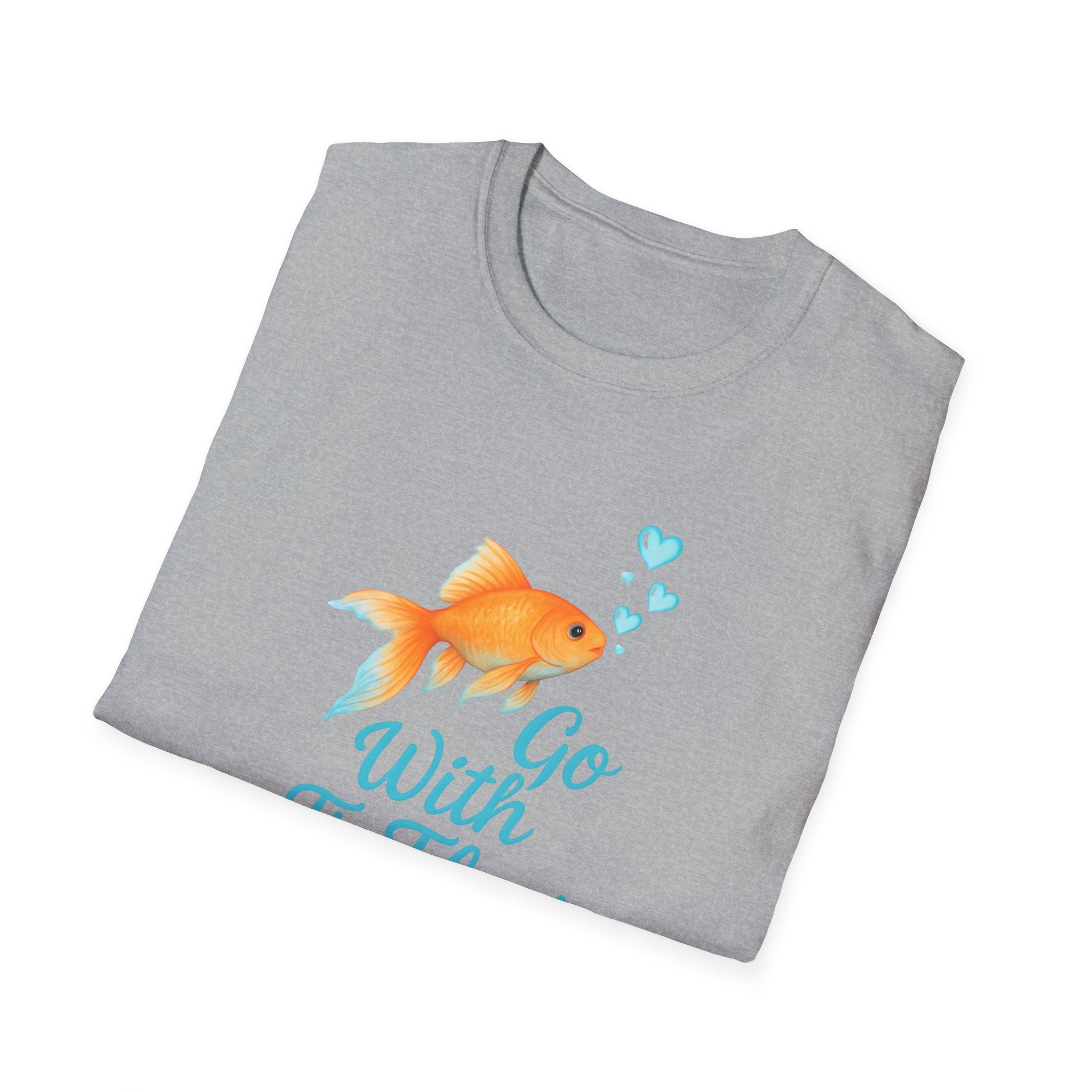 Go With The Flow Goldfish T-Shirt