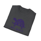 T-Shirt — "Roll With It" Turtle Skateboard Graphic Tee