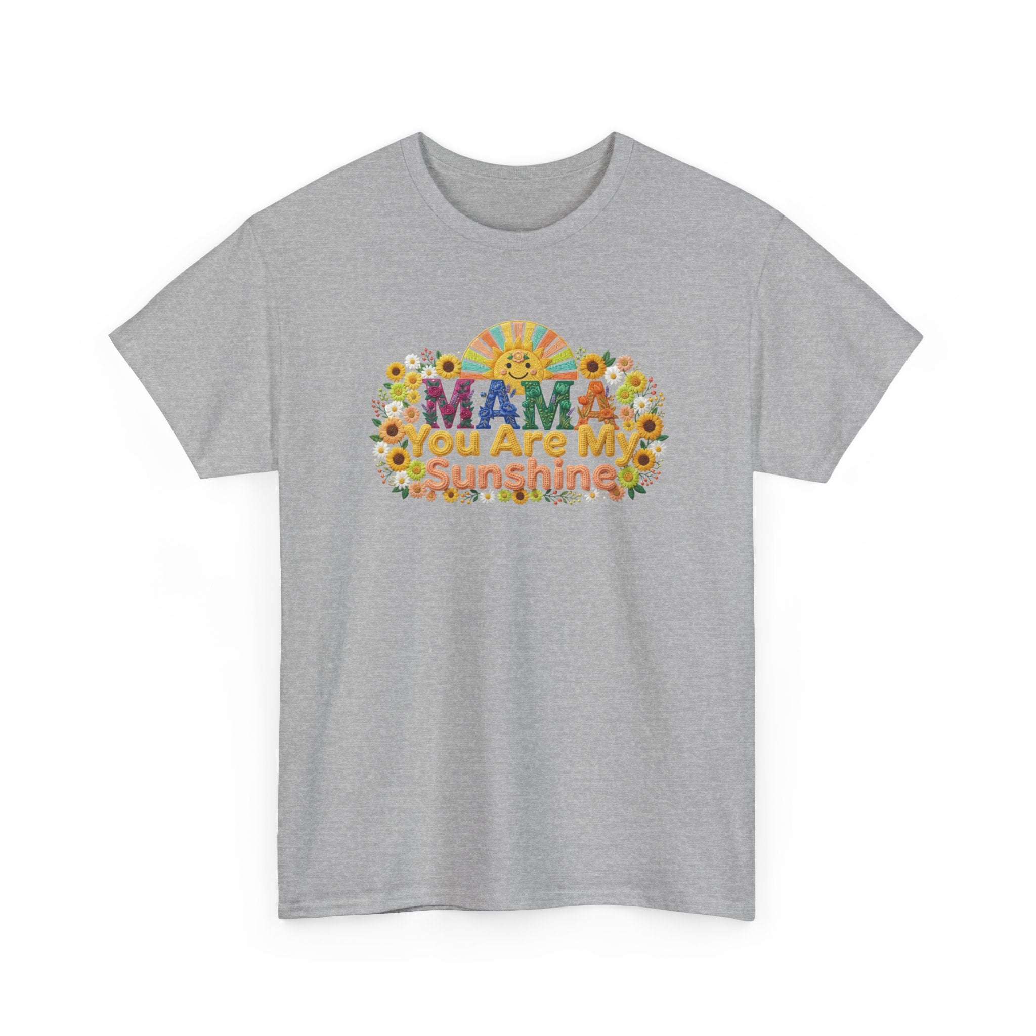 Mama You Are My Sunshine T-Shirt — Floral Retro Mother's Day Tee