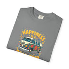 Road Trip T-Shirt — "Happiness Is A Road Trip" Vintage Camper Tee