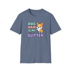 Dog Hair Is My Glitter T-Shirt — Cute Corgi Pet Lover Tee