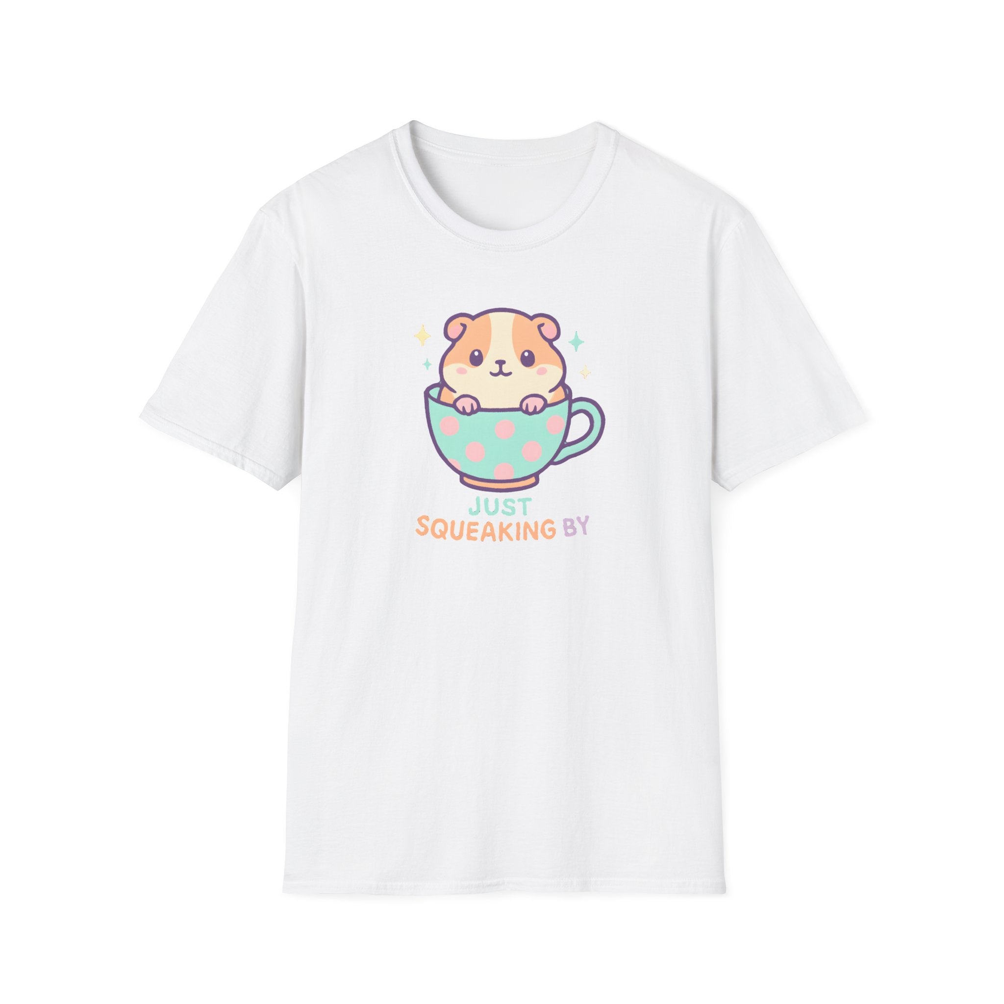 Cute Hamster Tee — "Just Squeaking By" Graphic T-Shirt