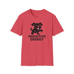 Pawsitive Energy T-Shirt — Cute Happy Puppy Graphic Tee for Dog Lovers