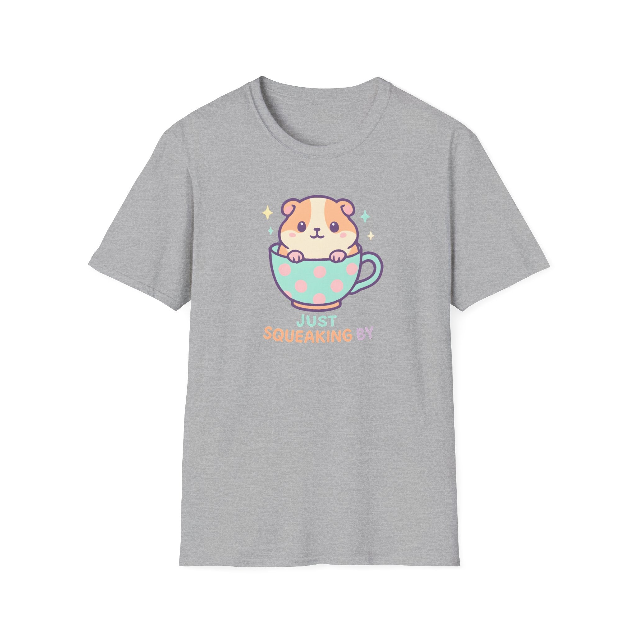 Cute Hamster Tee — "Just Squeaking By" Graphic T-Shirt