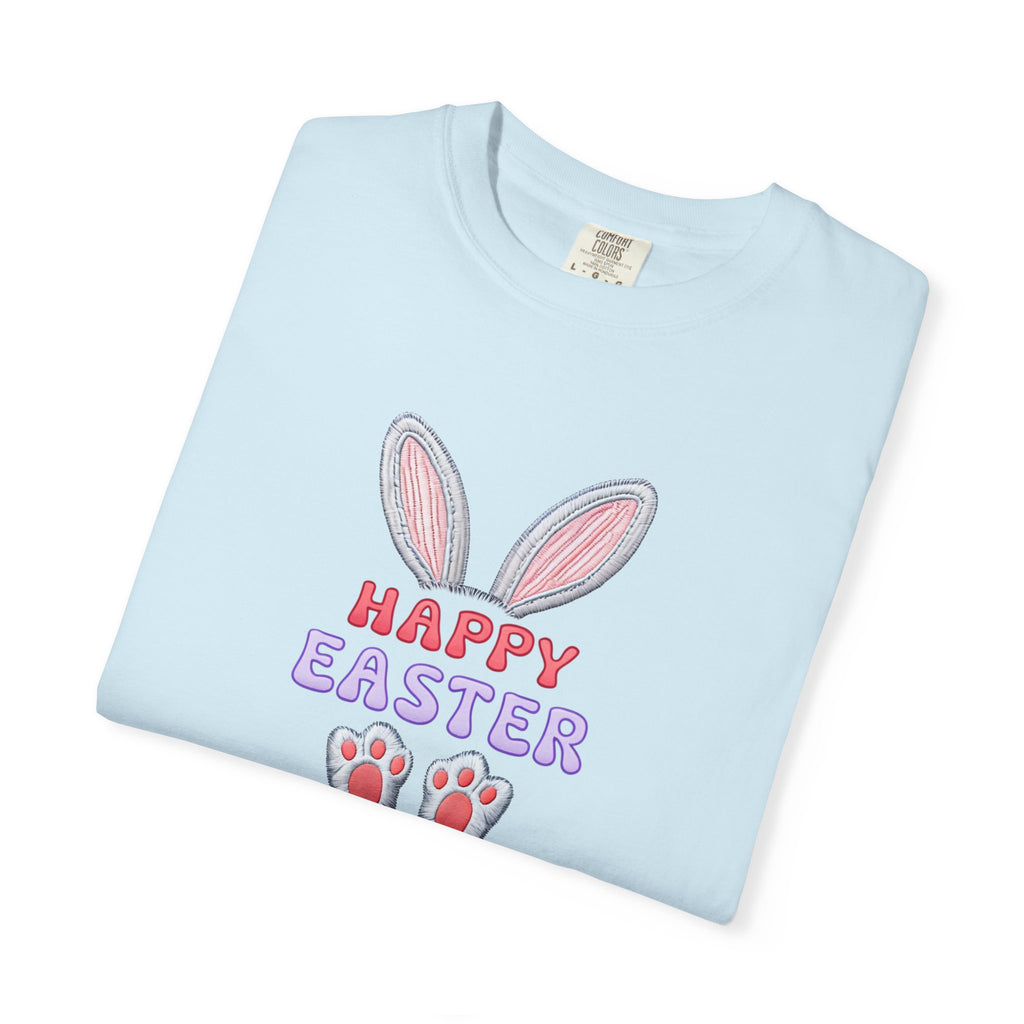 Happy Easter Bunny Ears T-Shirt — Cute Pastel Holiday Tee