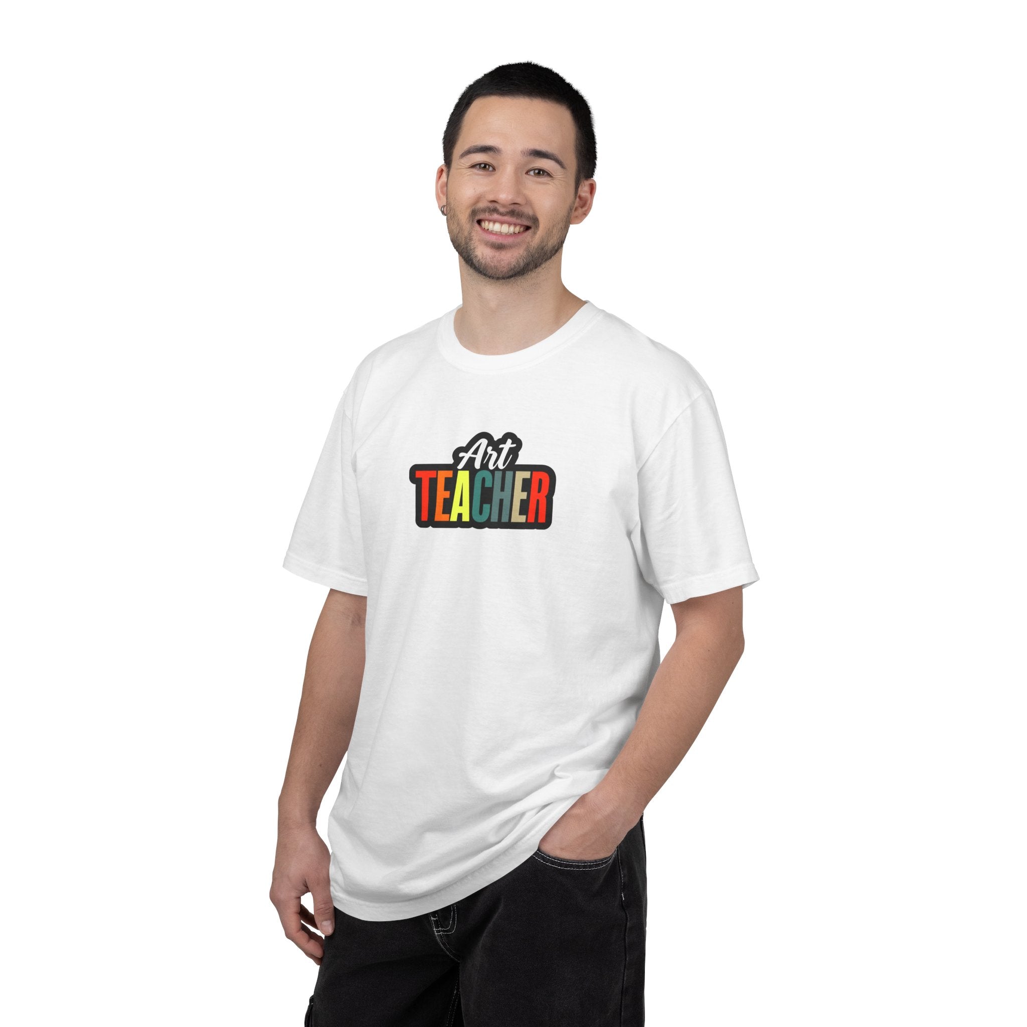 Art Teacher T‑Shirt — "Art is My Voice" Colorful Teacher Shirt