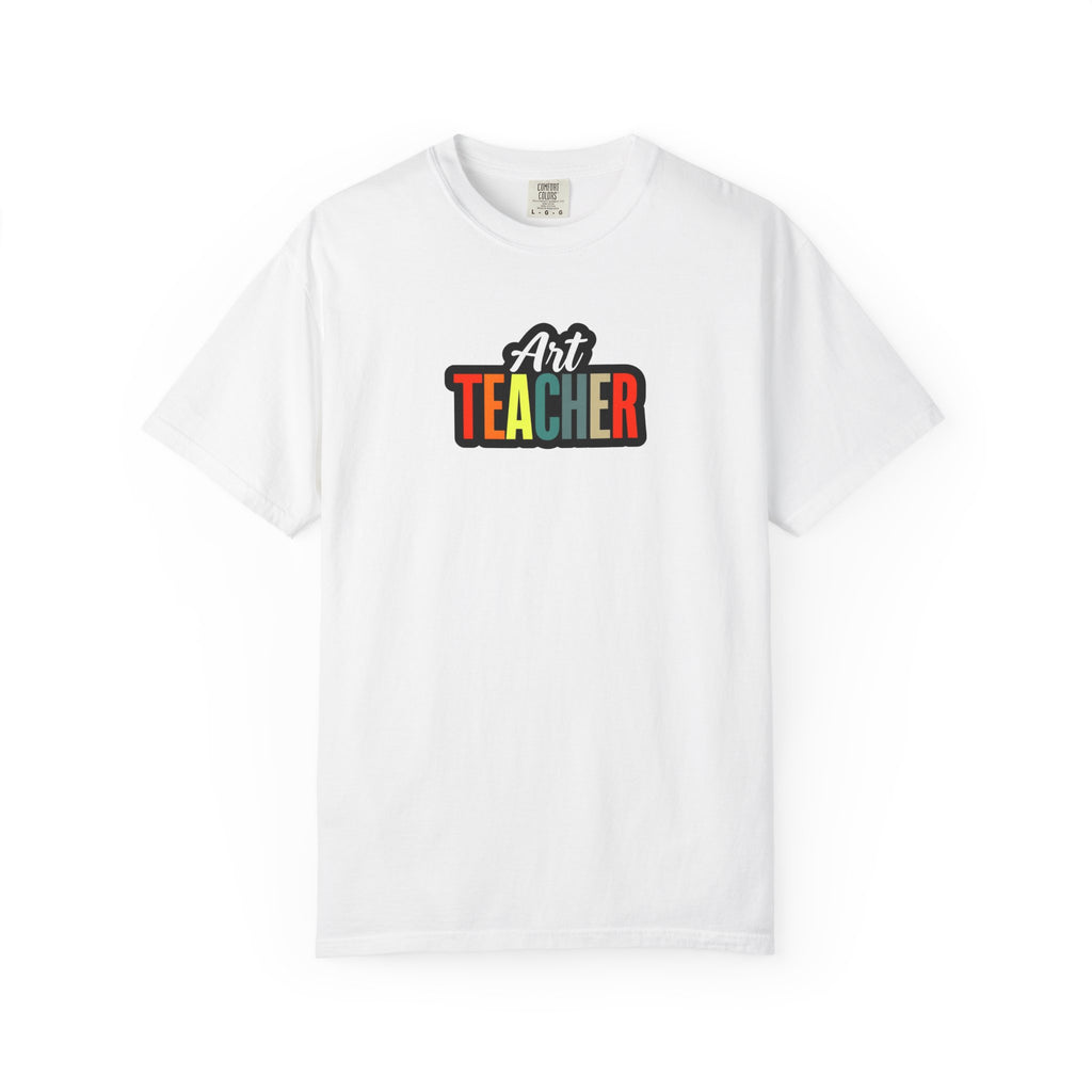Art Teacher T‑Shirt — "Art is My Voice" Colorful Teacher Shirt