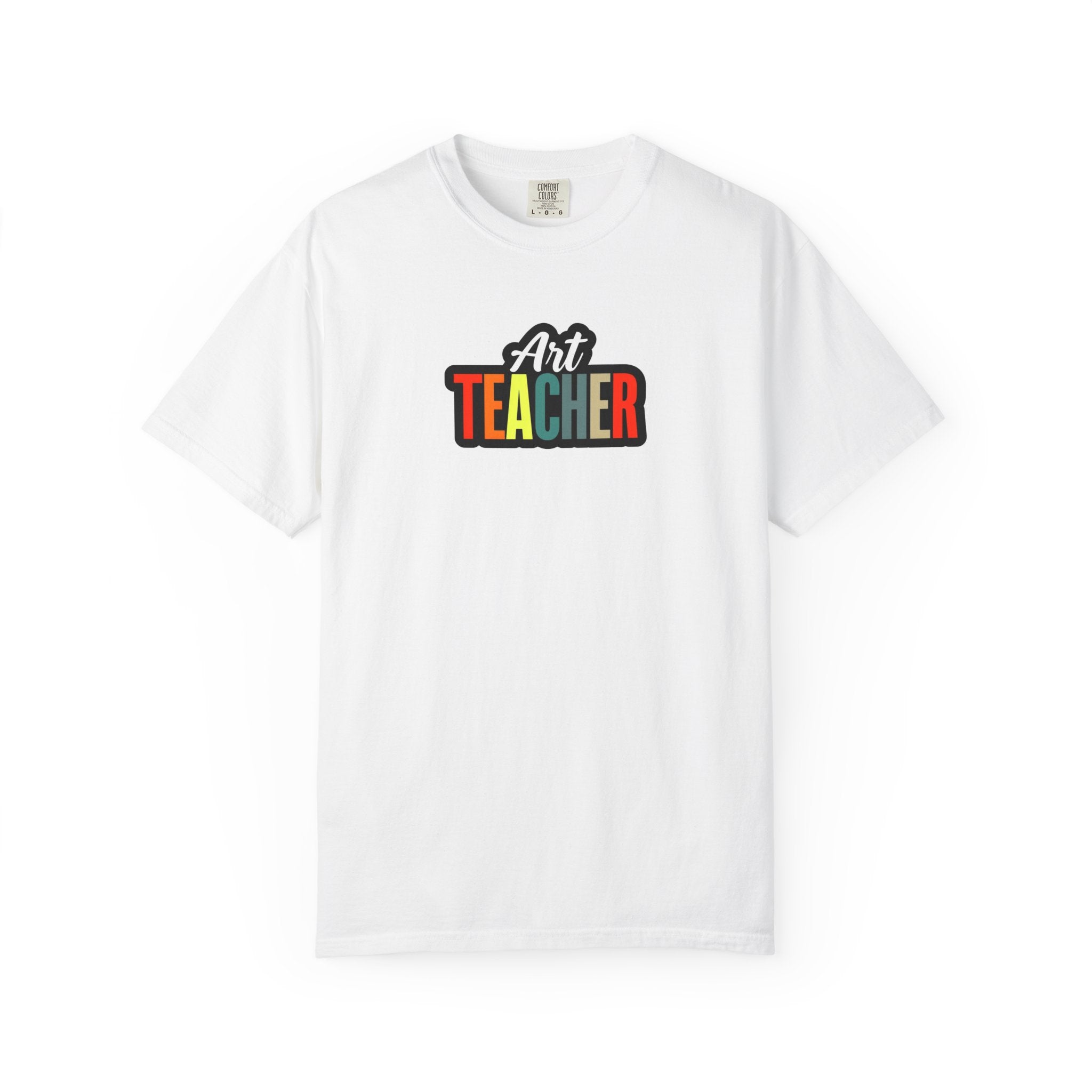 Art Teacher T‑Shirt — "Art is My Voice" Colorful Teacher Shirt