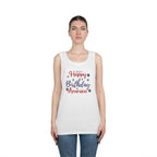 Patriotic "Happy Birthday America" Tank