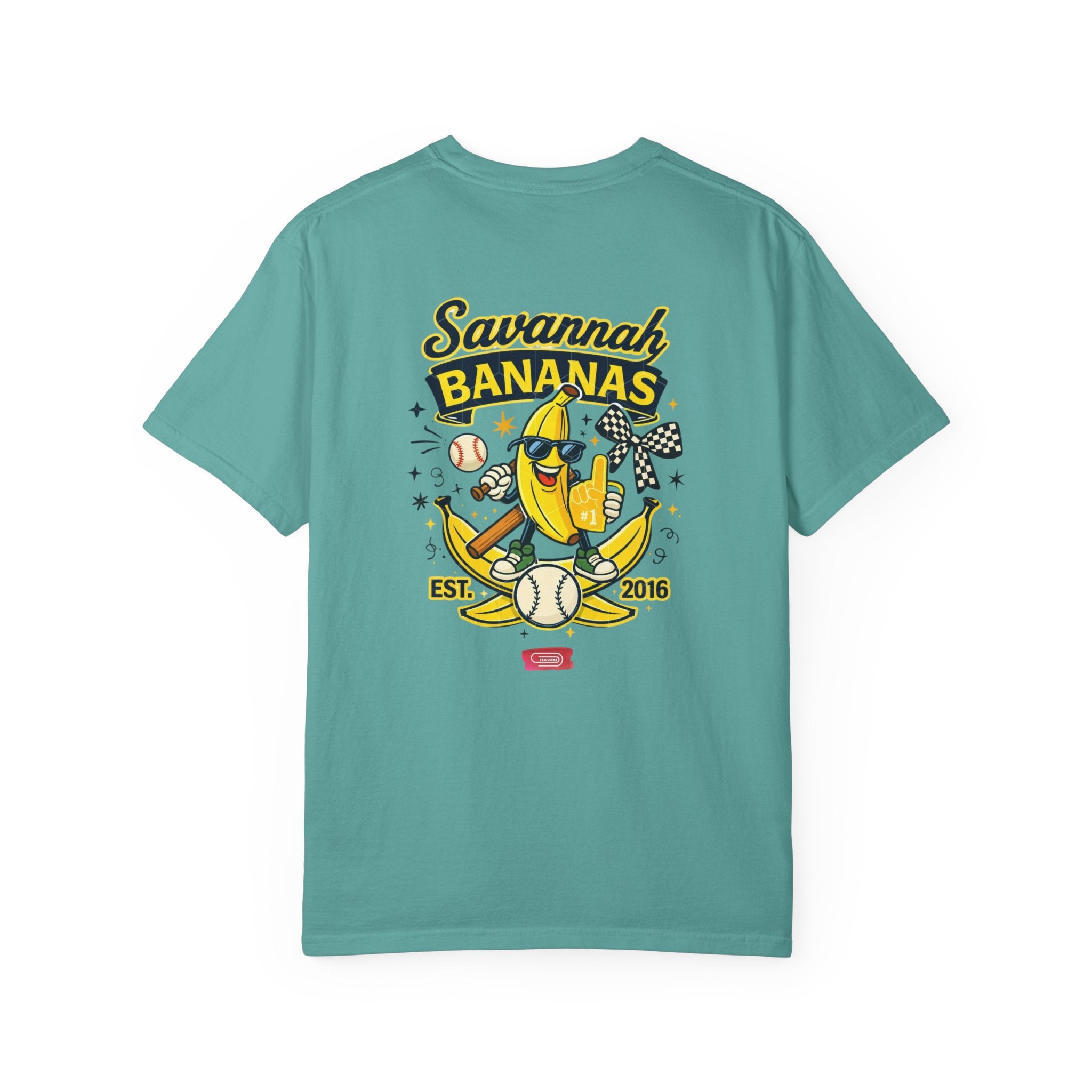 Savannah Bananas Baseball T-Shirt — Retro Banana Mascot Tee