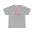 Breast Cancer Awareness Tee — Pink Ribbon "Hope Love Cure"