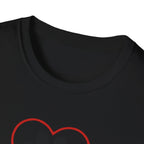 Dog Lover T-Shirt — “The Best Things in Life Are Furry” Paw Heart Tee