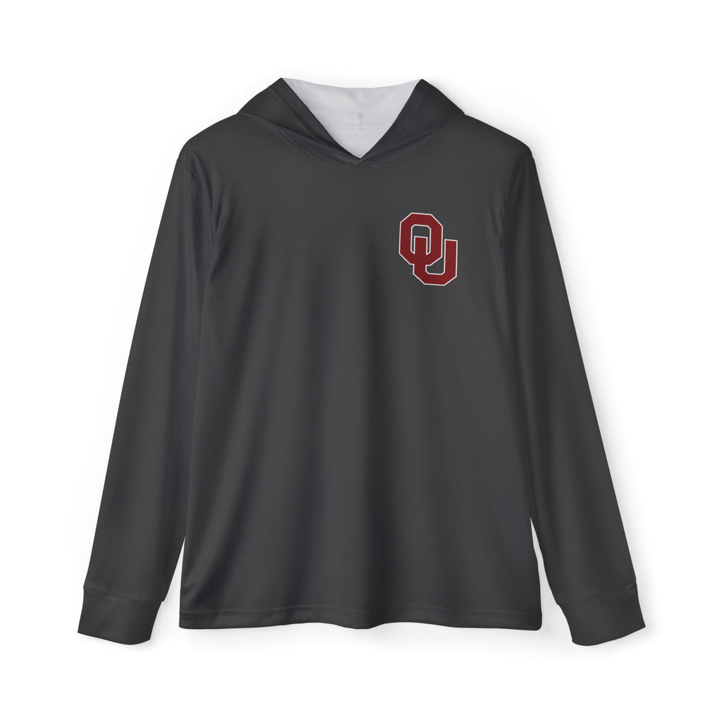 OU Crimson Interlock Lightweight Sports Warmup Hoodie