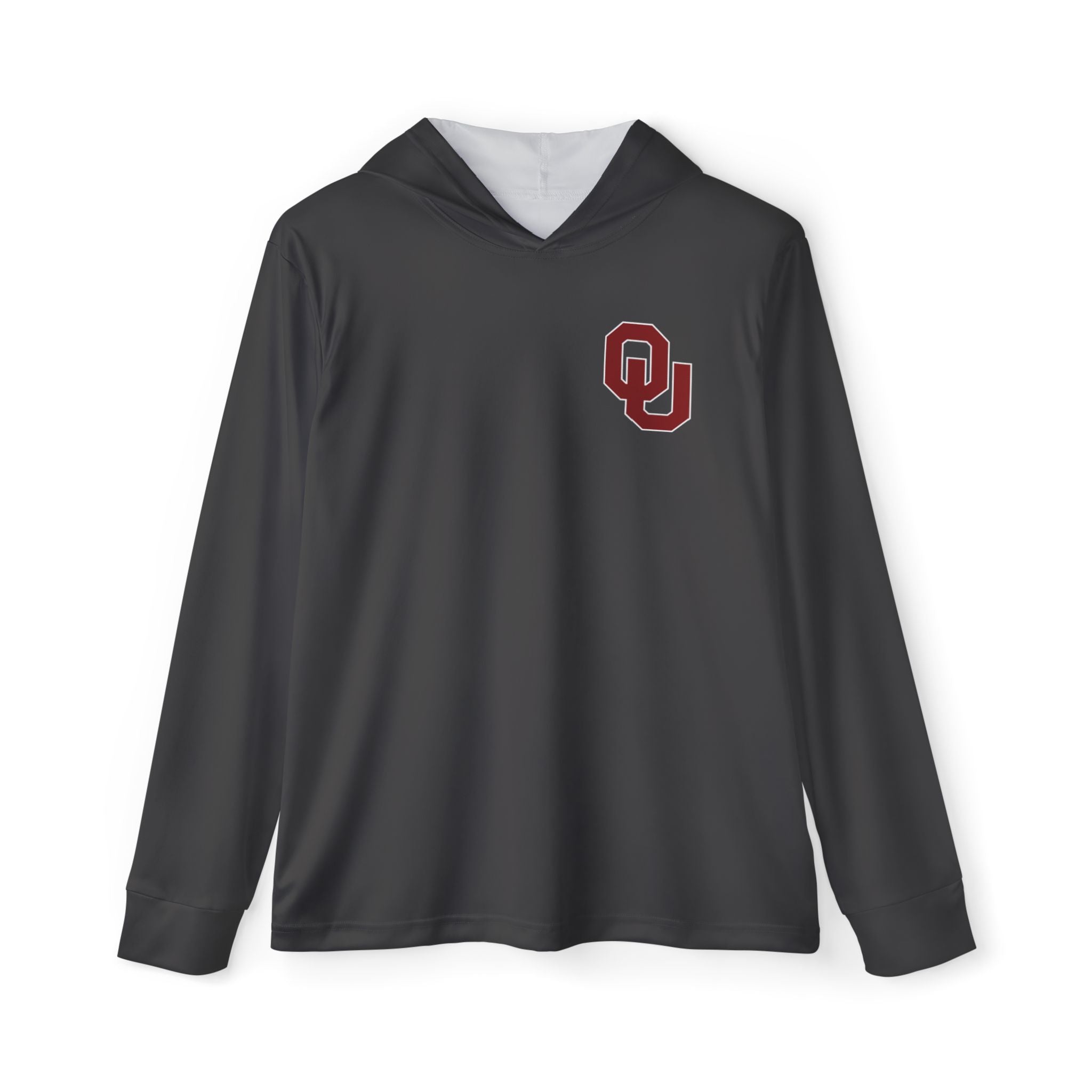 OU Crimson Interlock Lightweight Sports Warmup Hoodie