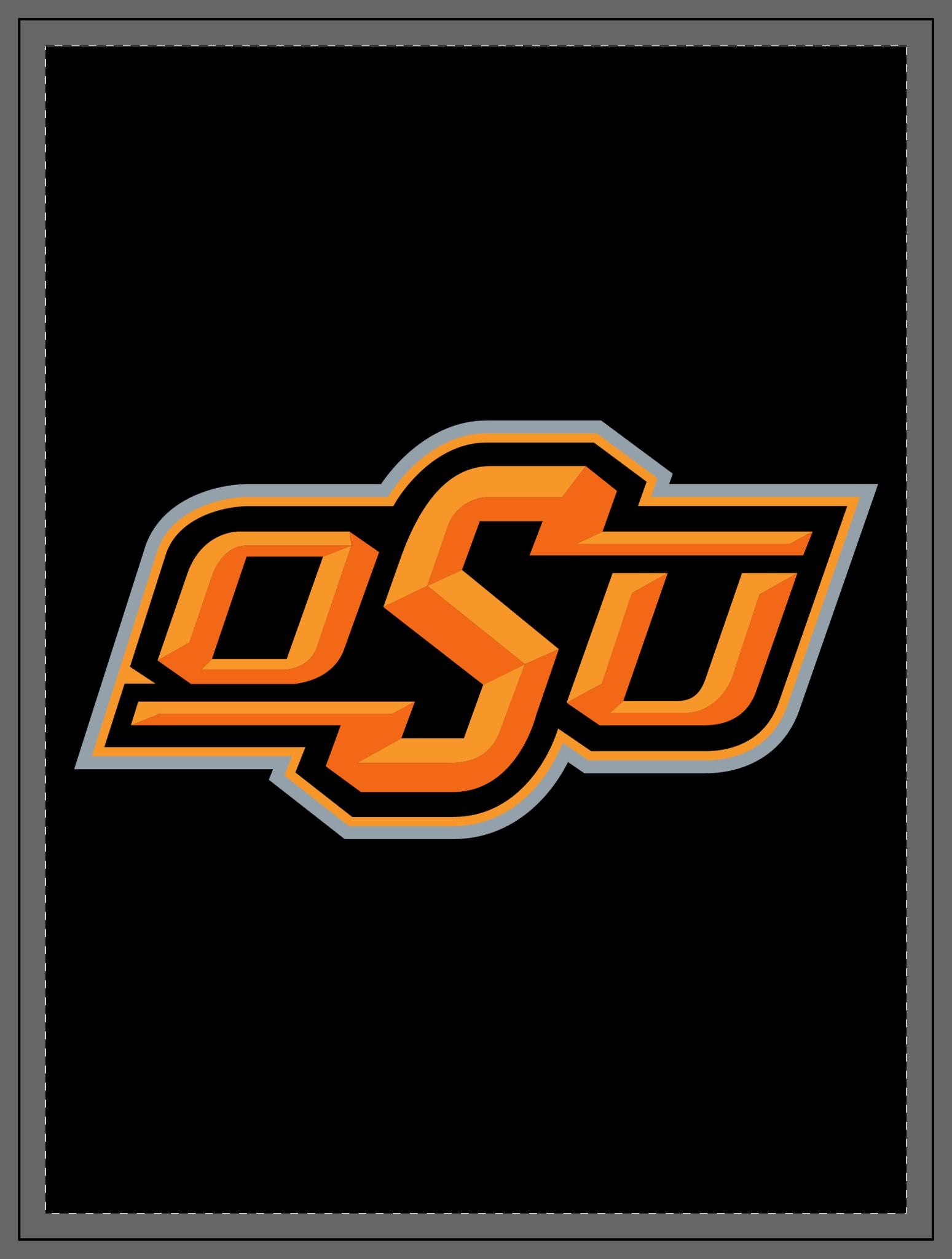 OSU Logo Sherpa Blanket — Cozy Oklahoma State Fleece Throw