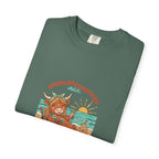 Retired Highland Cow at the Beach T-shirt