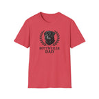 Rottweiler Dad T-Shirt — Dog Dad Tee with Rottweiler Portrait