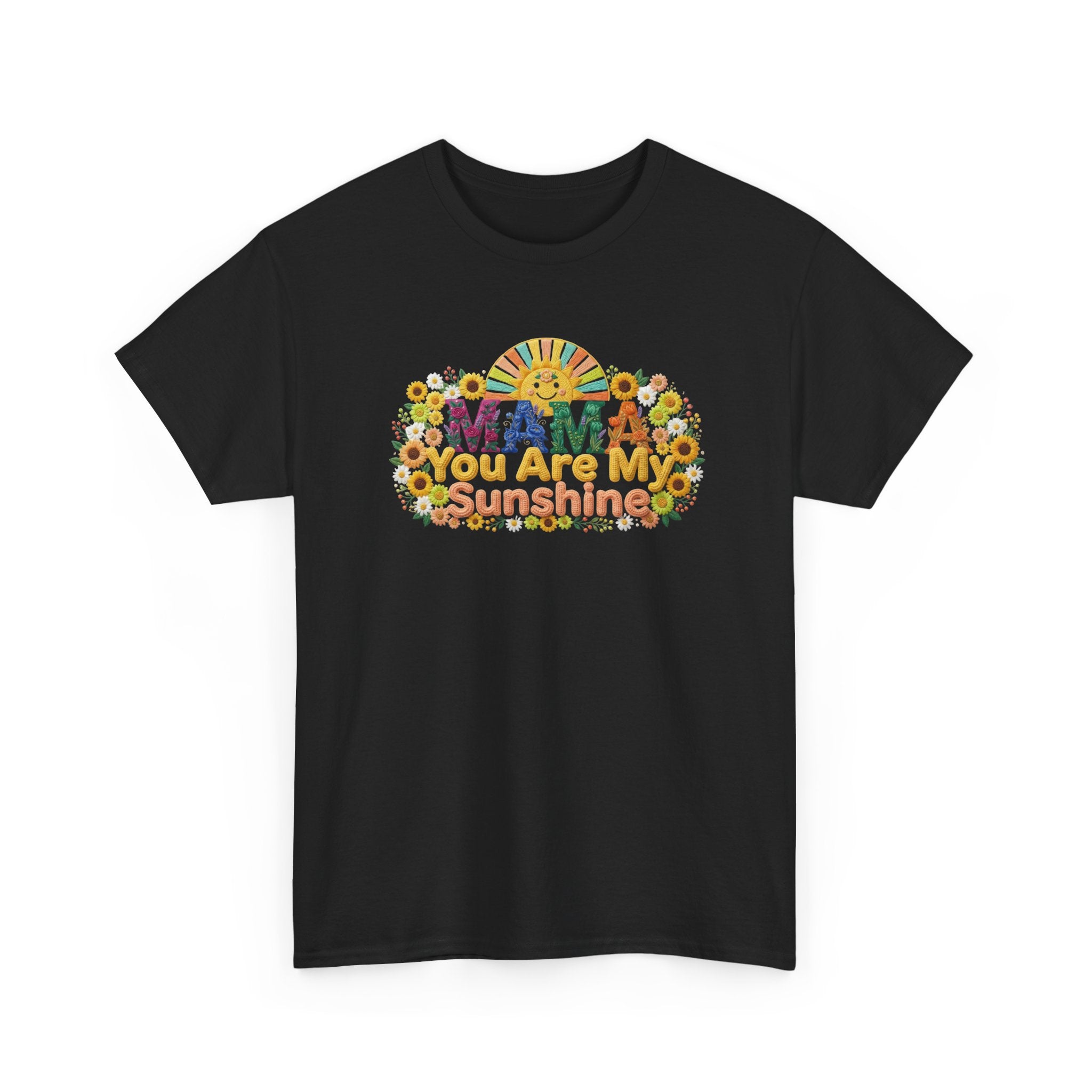 Mama You Are My Sunshine T-Shirt — Floral Retro Mother's Day Tee