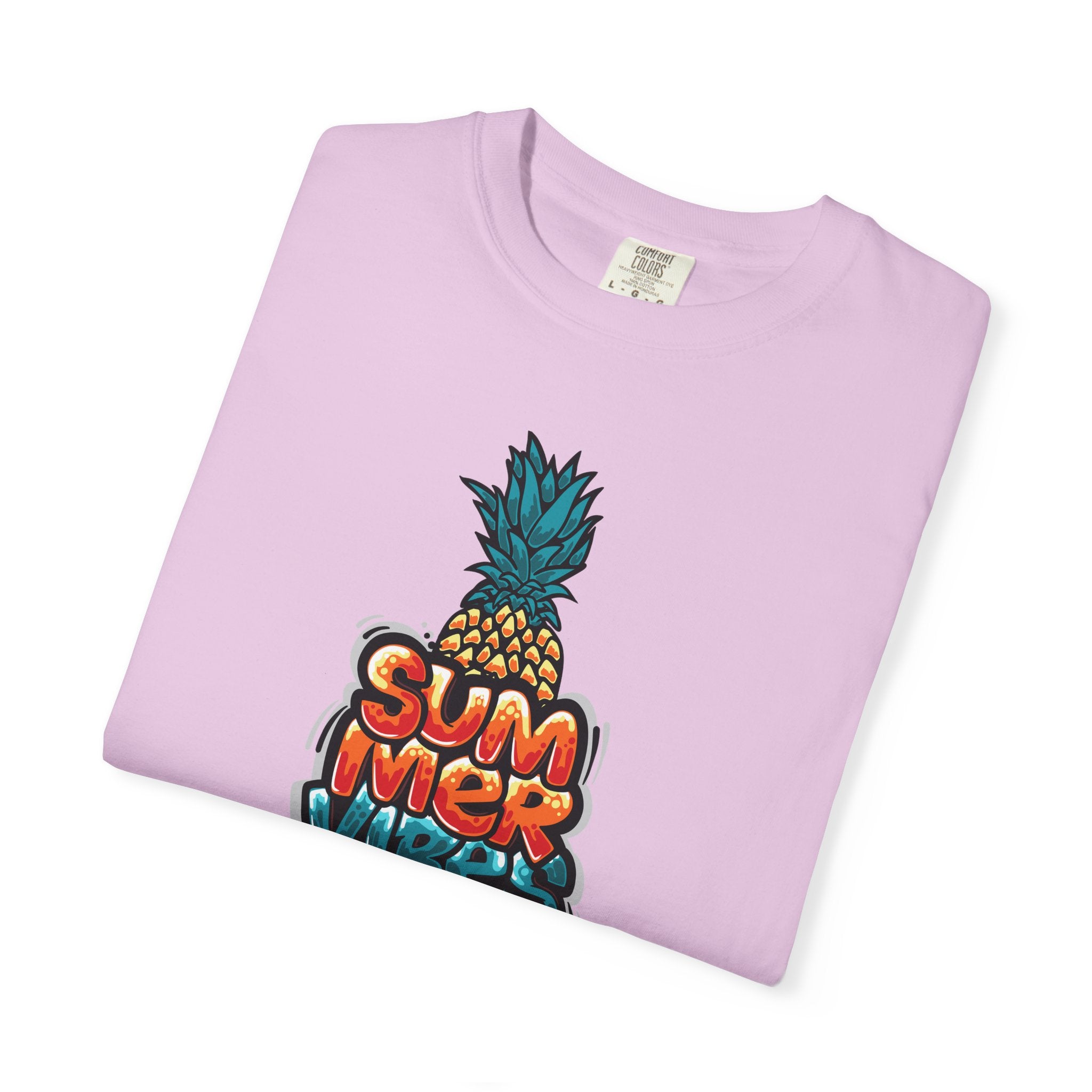 "Summer Vibes" Pineapple Graphic Tee